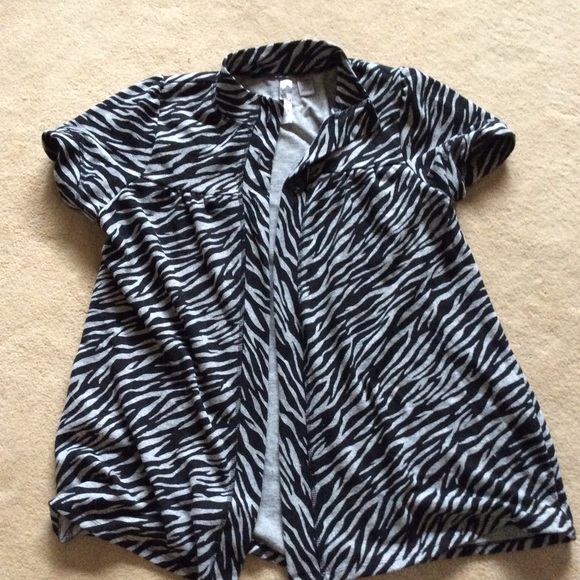 Lipgloss cardigan cover up plus Sz  animal print - Picture 1 of 2